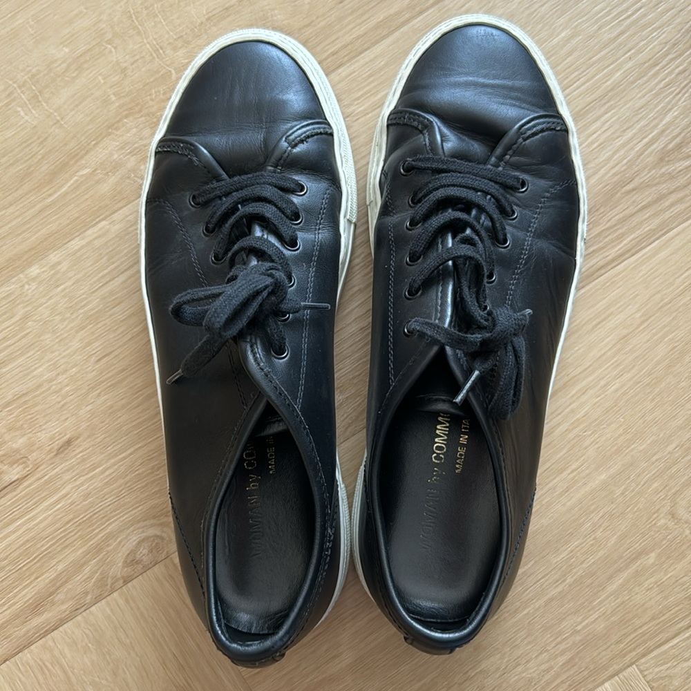 Common Projects Tournament Low Platform Black/Whi… - image 4